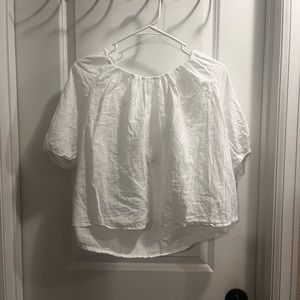 White women’s blouse, size small